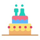 pastel de boda icon