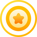 insignia de estrella icon