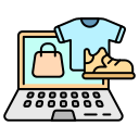 las compras en línea icon