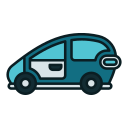 coche hatchback icon