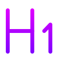 h1 