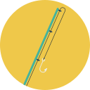 Ловит рыбу icon