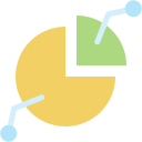 gráfico circular icon