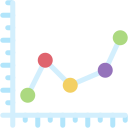 gráfico de linea icon