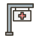 muestra del hospital icon