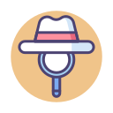 sombrero blanco seo icon