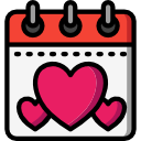 día de san valentín icon