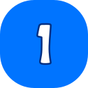 numero 1 icon