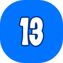 número 13 icon