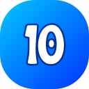 numero 10 icon