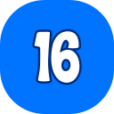 número 16 icon