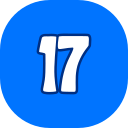 número 17 icon