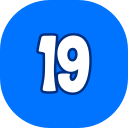 número 19 icon