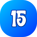 número 15 icon