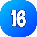 número 16 icon