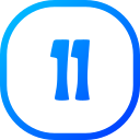 número 11 icon