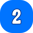 número 2 icon