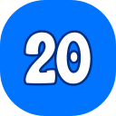 número 20 icon