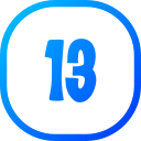 número 13