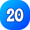 número 20 icon