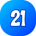 número 21 icon