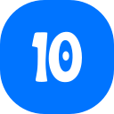 numero 10 icon