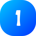 Number 1 icon