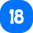 número 18 icon