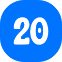 número 20 icon