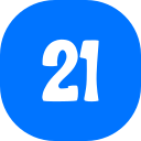 número 21 icon