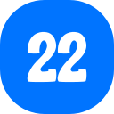 número 22 icon