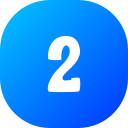 Number 2 icon