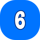 número 6 icon