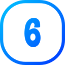 número 6 icon