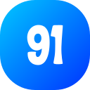 91 
