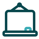 희고 매끄러운 칠판 icon