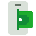 dinero digital icon