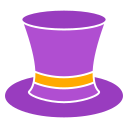 sombrero de mago icon