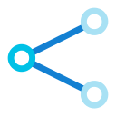 medios de comunicación social icon