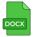 extensión docx icon