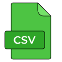 documento .csv icon