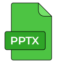 extensión pptx icon