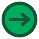 flecha correcta icon