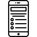 teléfono inteligente icon