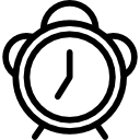 Alarm clock icon