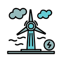 energía renovable icon