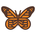 mariposa monarca icon