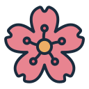 flor de cerezo icon