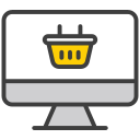 las compras en línea icon