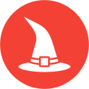 sombrero de bruja icon